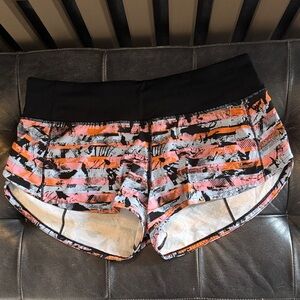 Lululemon Running Multicolored Shorts Size 6